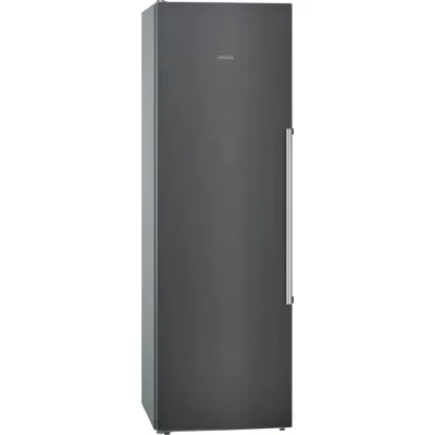 Siemens Standkühlschrank | KS36VAXEP iQ500 | 346l | blackSteel | hyperFresh Plus | LED-Beleuchtung | 186x60x65 cm | E