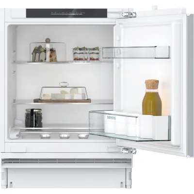 Siemens Unterbau-Kühlschrank KU21RVFE0 iQ300 | Einbau 82x60 cm | 134L | superCooling | Home Connect | E | Weiß