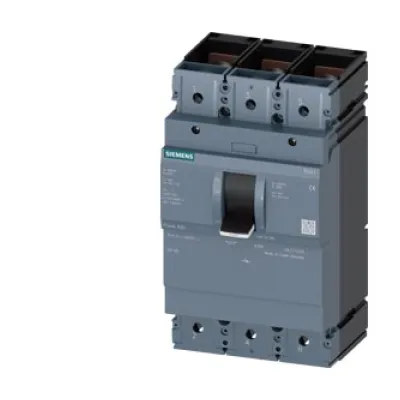 Siemens Lasttrennschalter 3VA1463-1AA32-0AA0 | Hauptschalter 3-polig 630A | IP40 | Einbau | Kipphebel | schwarz