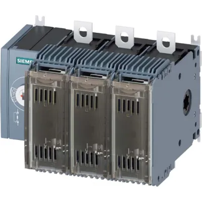 SIEMENS Lasttrennschalter 3KF2316-0LF11 | Hauptschalter 160A 3-polig | NH-Gr. 000/00 | Frontantrieb links | IP00