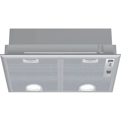 Siemens LB55565 iQ300 | Dunstabzugshaube 53cm | Einbau | Abluft/Umluft | 618m³/h | LED | Edelstahl silbermetallic