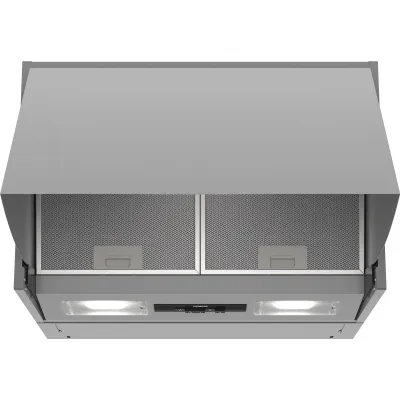 Siemens Dunstabzugshaube LE66MAC00 | 60 cm | 620 m³/h | 3 Stufen | LED | Metallfilter | silber