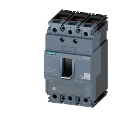 SIEMENS Leitungsschutzschalter 3VA1 3VA1116-3EE32-0AA0 | 160A 3-polig | Icu 25kA | Schraubanschluss | IP40
