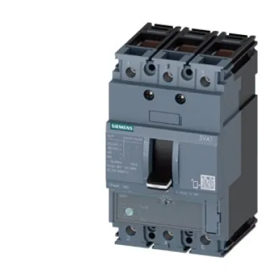 SIEMENS Leistungsschalter 3VA1 | 3VA1116-5EE36-0AA0 | 160A | 3-polig | Icu 55kA | TM220 | IP40 | Einbaugerät