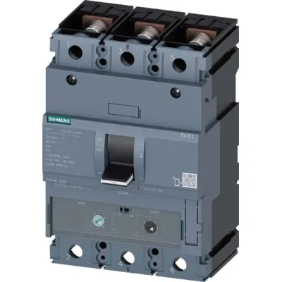 SIEMENS Leistungsschalter 3VA1225-5EF32-0AA0 | 250A 3-polig | Icu 55kA | 690V | Schraubanschluss | IP40