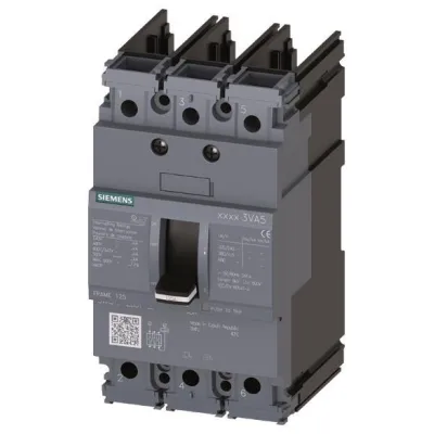 SIEMENS Leistungsschalter 3VA5150-5ED31-0AA0 | 3-polig | 50A | 35kA@480V | UL Frame 1 | Festeinbau | IP40