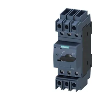 SIEMENS Leistungsschalter 3RV2711-1KD10 | S00 | 12,5A | 3-polig | Schraubanschluss | IP20 | 100kA | 690V