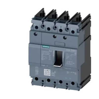 Siemens Leistungsschalter 3VA5160-6ED41-0AA0 | Kompaktleistungsschalter 3VA5 UL | 60A 4-polig | 65kA 480V | IP40