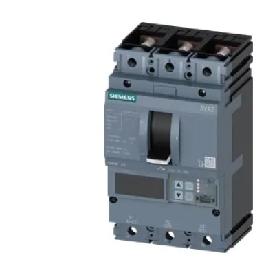 Siemens Leistungsschalter 3VA2110-7KP32-0AA0 | 3-polig | 100A | 110kA | 690V | Überlastschutz | Schraubanschluss | IP40