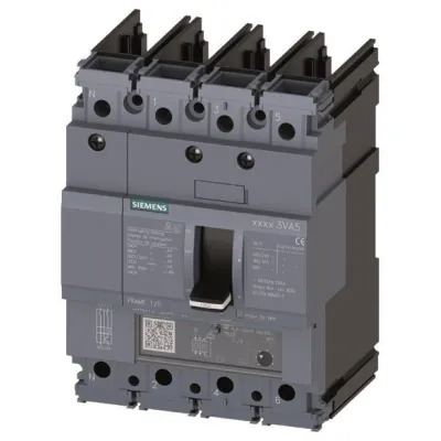 Siemens Leistungsschalter 3VA5140-5EF41-0AA0 | 3VA5 UL 125 | 40A | 4-polig | 35kA 480V | kompakt | Hutschiene | IP40