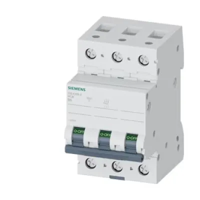 SIEMENS Leitungsschutzschalter 5SL4308-6 | 3-polig | B-Charakteristik | 8A | 400V | 10kA | 3TE | SENTRON | IP20