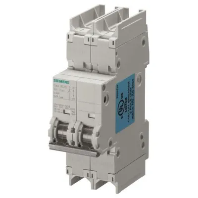 Siemens Leitungsschutzschalter 5SJ4206-8HG41 | 2-polig D-Charakteristik | 6A | 240V/400V | 14kA | 70mm | IP20 | AC/DC