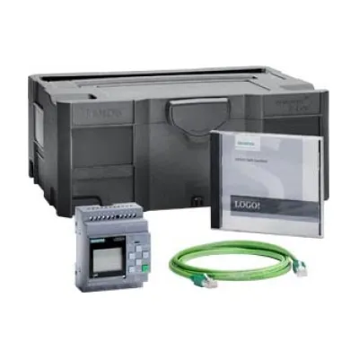 Siemens LOGO! Starter-Kit 230RCE V8.4 | SPS Set | 8 digitale Eingänge | 4 Ausgänge | Ethernet | Webserver | Systainer