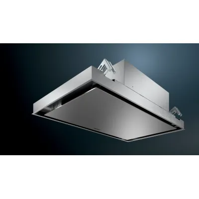 Siemens Deckenlüfter LR96CAQ50 | 90cm | Edelstahl | Dunstabzugshaube | iQdrive | WLAN | LED | Randabsaugung