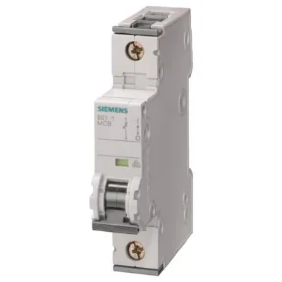 Siemens Leitungsschutzschalter 5SY6140-6 | B-Charakteristik | 1-polig | 40A | 400V | 6kA | 1TE | Einbautiefe 70mm | IP20