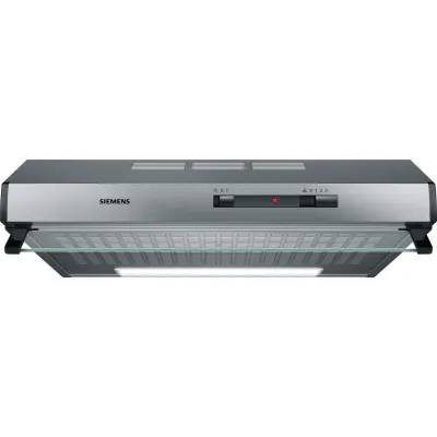Siemens Unterbau-Dunstabzugshaube LU62LFA51 | 60 cm | 250 m³/h | LED-Beleuchtung | 3 Stufen | Edelstahl