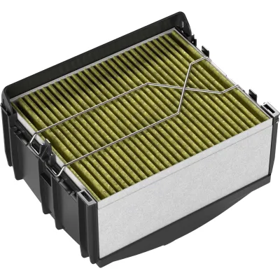 Siemens Umluftmodul LZ11CXI16 | Clean Air Plus Aktivkohlefilter | Geruchsreduzierung | Original | silber
