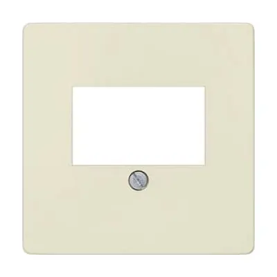 Siemens Abdeckplatte 5TG2593-2 | DELTA i-system TAE/Lautsprecher | 55x55mm | Kunststoff | elektroweiß