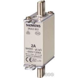 Siemens mens NH-Sicherungseinsatz G000 16A 500AC/250DC 3NA3805
