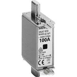 Siemens mens NH-Sicherungseinsatz G000 25A 500AC/250DC 3NA7810