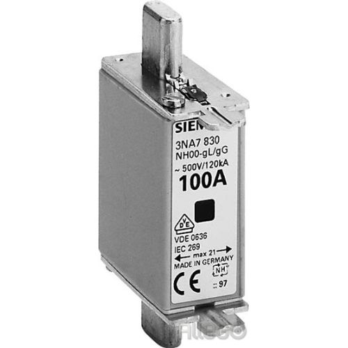 Bild: Siemens mens NH-Sicherungseinsatz G000 25A 500AC/250DC 3NA7810