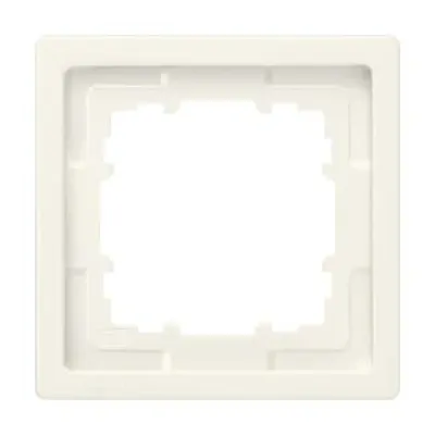 Siemens Rahmen 1-fach 5TG1321 | DELTA style | Schalterrahmen | Kunststoff Thermoplast | titanweiß RAL 9010 | 82x82mm