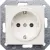 Bild: Siemens Steckdose SCHUKO 5UB1511 | DELTA i-system | Unterputz | 16A 250V | schraubenlos | 55x55mm | titanweiß