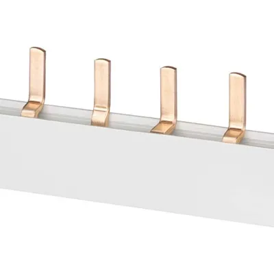 Siemens Stiftsammelschiene 5ST3621 | 4-phasig | 10 mm² | 140 mm | 63A | berührungssicher | lamelliert | isoliert
