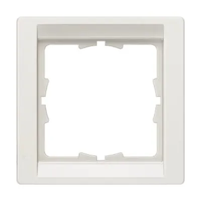 Siemens Zwischenrahmen DELTA style 5TG1326 | Adapterrahmen 68x68mm für 51x51mm Geräte | titanweiß | Kunststoff