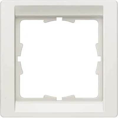 Siemens Zwischenrahmen DELTA style 5TG1326 | Adapterrahmen 68x68mm für 51x51mm Geräte | titanweiß | Kunststoff