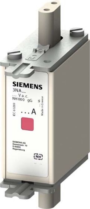 Siemens NH-Sicherungseinsatz G000 35A 500AC/250DC 3NA7814
