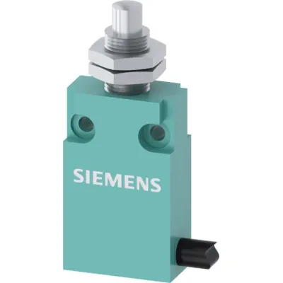 SIEMENS Positionsschalter 3SE5413-0CC21-1EA2 | Kompakt 30mm | Metallgehäuse | 1Ö/1S | Kuppenstößel | IP67 | 2m Leitung