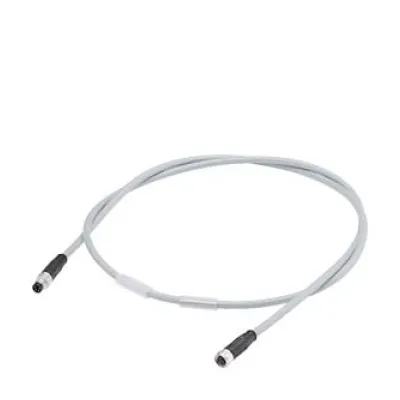 SIEMENS Verbindungskabel 6ES7194-2LH02-1AA0 | Power-Leitung SIMATIC ET 200AL | M8 Stecker/Buchse | 0,19m | 4-polig