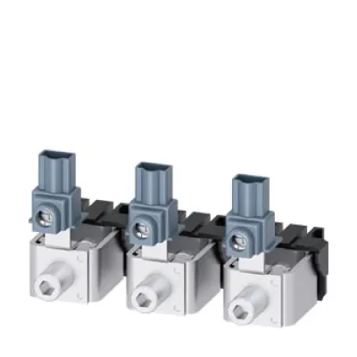 SIEMENS Rahmenklemme 3VA9233-0JH11 für 3VA52 Kompaktleistungsschalter | 3 Stück | 10 AWG 3/0 | Spannungsabgriff