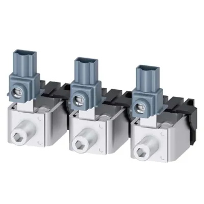SIEMENS Rahmenklemme 3VA9233-0JH11 für 3VA52 Kompaktleistungsschalter | 3 Stück | 10 AWG 3/0 | Spannungsabgriff