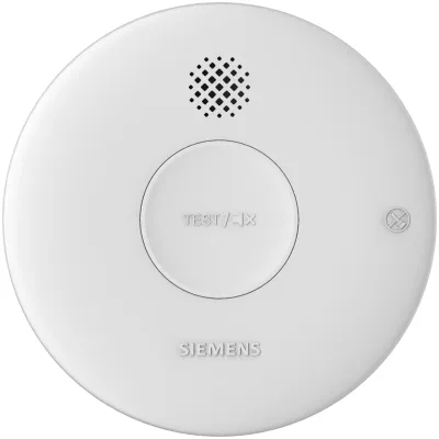 Siemens Rauchmelder 5TC1292-8 | Standalone Brandmelder | Lithium-Batterie 10 Jahre | VdS anerkannt | weiß
