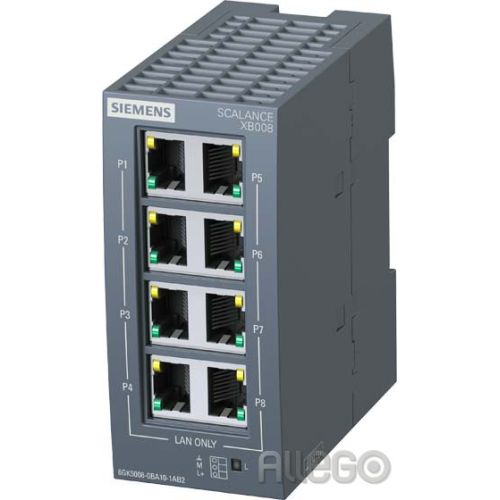Bild: Siemens Scalance XB008 IE Switch 6GK5008-0BA10-1AB2