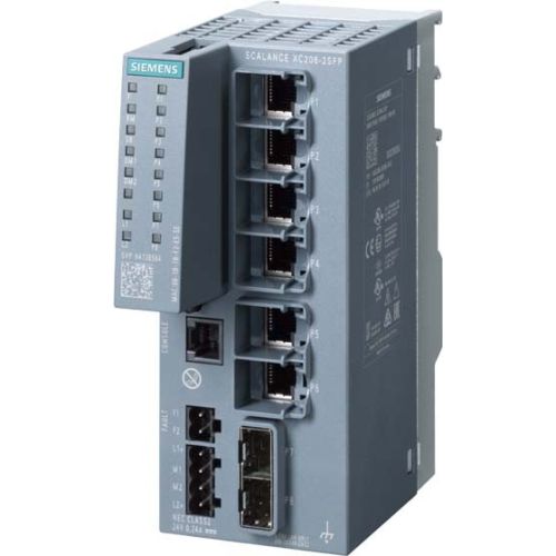 Bild: Siemens Scalance XC206-2SFP 6x 10/100 MBi 6GK5206-2BS00-2AC2