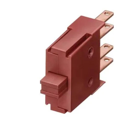 Siemens Schaltelement 3SB2404-0B | Hilfsschalterblock 1S | Flachsteckanschluss | aufsteckbar | 4A AC | Zubehör für 3SB2