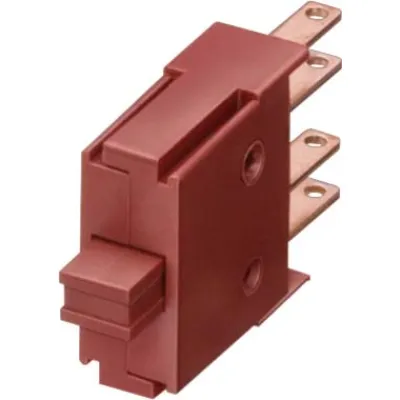 Siemens Schaltelement 3SB2404-0B | Hilfsschalterblock 1S | Flachsteckanschluss | aufsteckbar | 4A AC | Zubehör für 3SB2