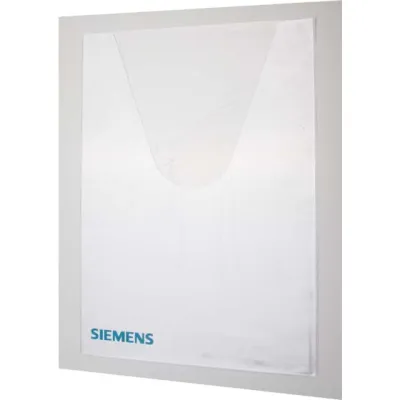 Siemens Schaltplantasche 8GK9910-0KK23 | DIN A4 | Klarsichtfolie | transparent | Kunststoff | 310 mm hoch