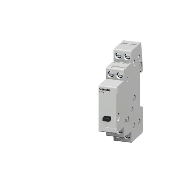 Siemens Schaltrelais 5TT4206-0 | Installationsrelais 1 Wechsler | 230V AC | 16A | DIN-Schiene | 1 TE | Schwarz