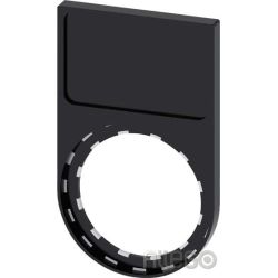 Siemens Schildträger flach,schwarz 3SU1900-0AH10-0AA0