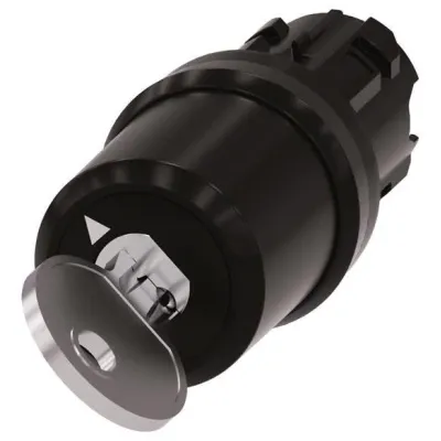 Siemens Schlüsselschalter 3SU1000-5BF21-0AA0 | SIRIUS ACT | 2 Schaltstellungen | 22mm | verrastend | IP67/IP69K