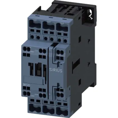 SIEMENS Leistungsschütz 3RT2026-2AL20 | 11 kW | AC-3 25A | 3-polig | 230V AC | 1S+1Ö Hilfskontakte | Federzuganschluss