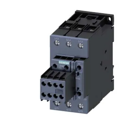 SIEMENS Leistungsschütz 3RT2038-1AP04 | 37kW | 80A | 3-polig | AC-3 400V | AC 230V Spule | Schraubanschluss