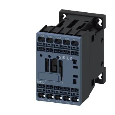 Siemens Leistungsschütz 3RT2016-2BB42-0CC0 | 4kW | 400V AC-3 | 3-polig | 24V DC Spule | 9A | 1Ö | Federzug | S00