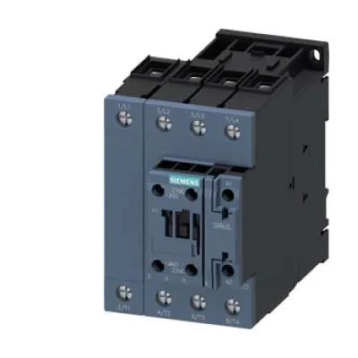 SIEMENS Leistungsschütz 3RT2337-1NB30 | 4-polig | 110A | AC/DC 20–33V | Schraubanschluss | 1S/1Ö | SIRIUS System