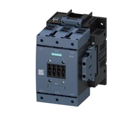 Siemens Leistungsschütz 3RT1054-1NB36 | 3-polig | 55kW | 400V AC-3 | 115A | UC 21-27,3V | 2S+2Ö | Rahmenklemme