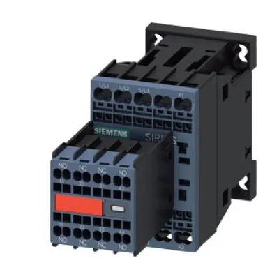 SIEMENS Leistungsschütz 3RT2018-2FB44-3MA0 | 7,5kW 16A AC-3 400V | 24V DC Spule | 3-polig | 2S+2Ö | S00